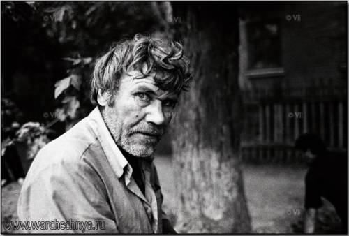 A Russian prisoner in Grozny, August, 1996