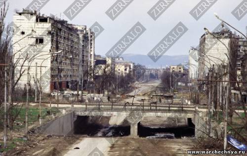 Грозный. Первая чеченская война