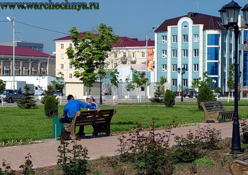 Современный Грозный.