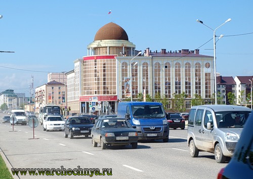 Современный Грозный.