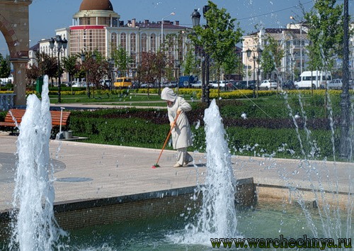 Современный Грозный.