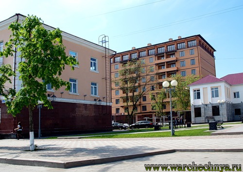 Современный Грозный.