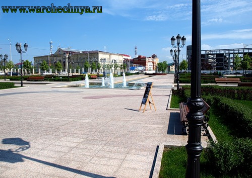 Современный Грозный.